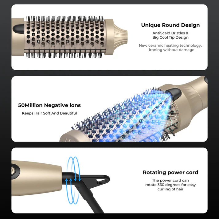 Brosse thermique IONic
